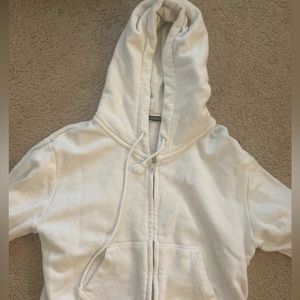 Brandy Mellville cropped zip up